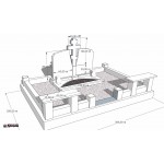 Комплекс  №29 2 м х 3 м с крестом Питкяранта