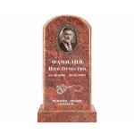 Полукруг красный гранит Питкяранта (Сюскюянсаари)
