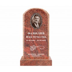 Полукруг красный гранит Питкяранта (Сюскюянсаари)