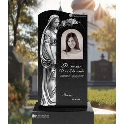 Памятник с гравировкой Скорбящая